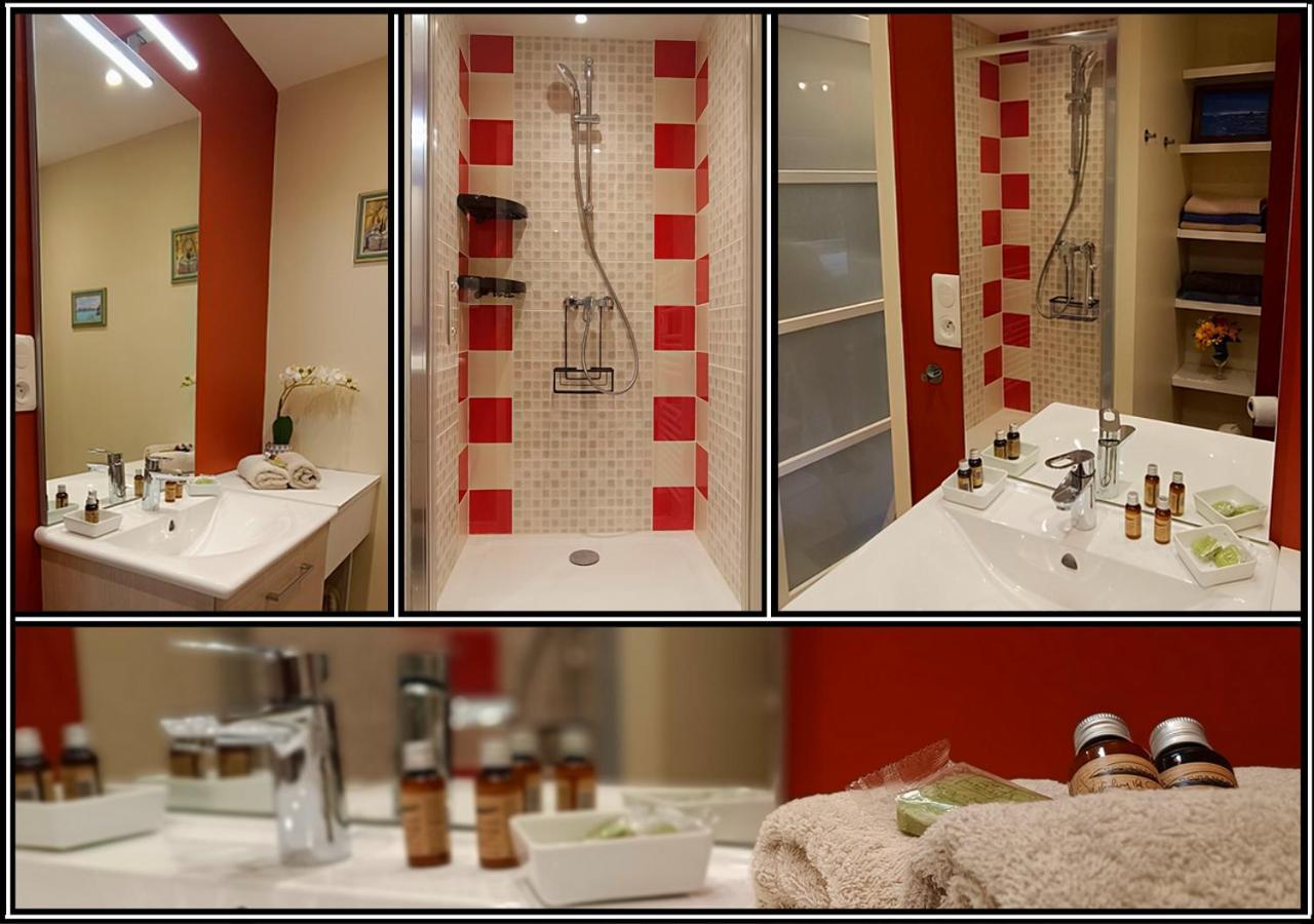 Studio Proche Plage - Parking Gratuit Et Prive - Terrasse Et Petit Jardin Cloture كورسول-سور-مار المظهر الخارجي الصورة